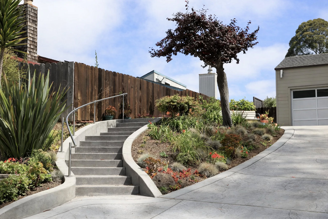 Concrete steps construction in Jurupa Valley, CA