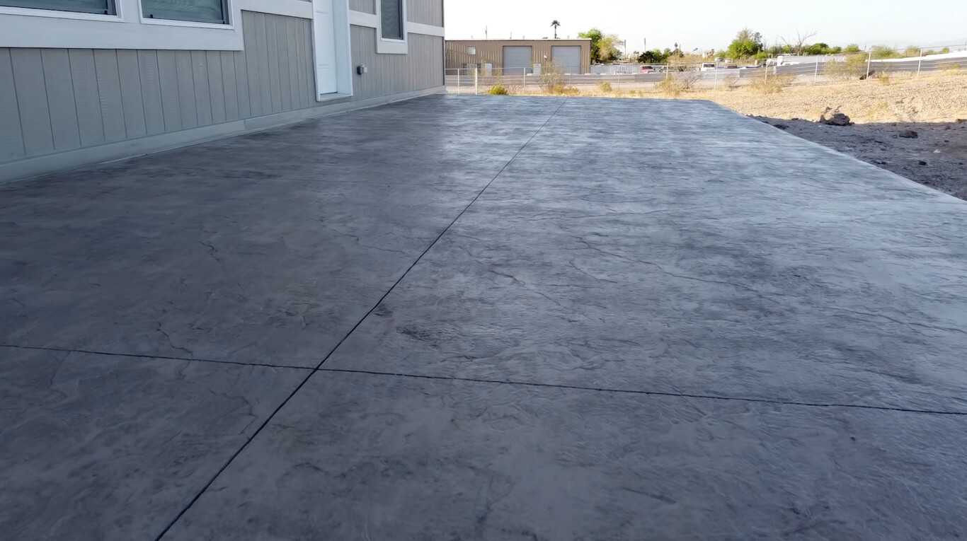 Durable concrete patio installation in Jurupa Valley, CA